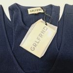 GRLFRND Tandy Layered Maxi Dress in Navy Small Photo 9