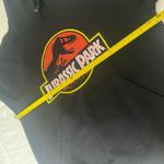 Jurassic Park Classic Logo Men’s Hoodie Sweatshirt Black Universal Studios Sz L Size L Photo 5