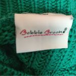 Bobbie & Brooks Bobbie Brooks Vintage Cable Knit Sweater Kelly Green Crew Neck Pullover M Photo 2