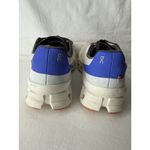 On Cloudmonster Shoes Womens Size 6.5 White Blue Running CloudTec Helion Foam Photo 12