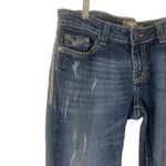 BKE Women's Size 28 Sabrina Western Medium Wash Capri Jeans Photo 4