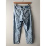 Abercrombie & Fitch Abercrombie &‎ Fitch The Mom High Rise Curve Love Distressed Jeans Size 26/2 Photo 3