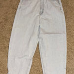 EDWIN DANI capri Barrel ankle Jean light wash cropped size 30 Blue Photo 0