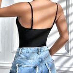 SheIn EZ Wear Women’s Balletcore Ruched Bust Cami Bodysuit Photo 7