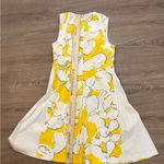 Diane Von Furstenberg  “Samantha” Yellow Floral Dress Size 8​ Photo 7
