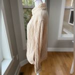 Vintage 70s 80s LeRoy Knitwear Ivory Cream Cable Knit Cardigan W Pockets M Photo 1