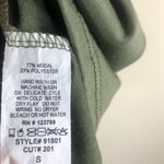 NWT Francesca’s Consuela Mini Dress Womens S Olive Green Choker Shift Minimalist Photo 4