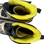 Cape Robbin Future Wave Combat Boots Sz 9 Snake Skin Chunky Sole Futuristic Moto Photo 4