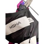 NWT Misha Revolve Danitza Mesh Mini Skirt‎ Size XS Pink Black Floral Fitted Photo 7