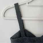 Mango Knit strap top Dark Grey Photo 8