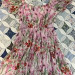 TJ Maxx Purple Floral Mini Dress Photo 0