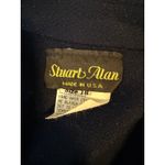 Stuart Alan Womens Cardigan Sweater Jacket Navy Green Argyle Button Front Sz 18 Photo 5