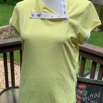 Slazenger  Women Yellow Collared Sleeveless Pullover Golf Shirt Activewear Top S Photo 0