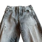 Mother High Waisted Looker Ankle Chew Scene of the Crime Grey Jeans Size 24 Gray Photo 3