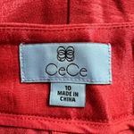 CeCe  Desert Coral Shimmer Satin Shorts, US10 Photo 2