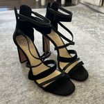 Vince Camuto Black Strappy Heels Photo 2