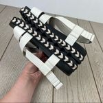 Sorel Roaming Crisscross Espadrille Chevron Pattern Sandals US9 Chalk $110 Photo 4