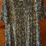 Bobeau baby doll dress with butterflies pattern very thin material size Large Photo 1