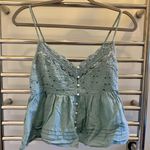 American Eagle lace peplum tank 🐚 Photo 0