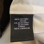 Lafayette 148  black striped sleeveless shift dress size 8 Photo 5