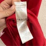 Pietro Brunelli Milano Red Cold Shoulder Maternity Shirt Dress Size Small Photo 4