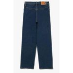 Levi's  26x27 Ribcage Riveted High Waist Ankle Straight Leg Jeans Dark Wa… Photo 5