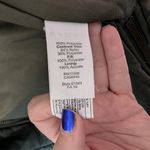 Madewell Long Puffer Coat Women's Medium Green Photo 5