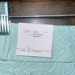 Loft Ann Taylor  Aqua Blue Skirt – Size 2 NWT Photo 2