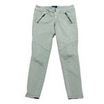 American Eagle  Women’s Army Green Moto Pants Low Rise Y2k Retro Grunge Biker 6 Photo 1