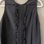 Kate Spade Silk Pleated Top Black - 2 Photo 1