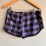 Aeropostale  Purple Plaid Lounge Shorts | Size: M Photo 4