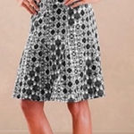 Athleta  Printed Whatever Skort Skirt Athletic Skirt Black White Gray 12 Tall Photo 0