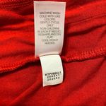 J.Jill Wearever Collection Red Jersey Knit Short Sleeve Tunic Top Size Small Photo 4