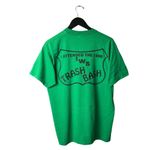 1990 Vintage Screen Stars Best St Patrick's Day IWS Trash Bash T Shirt Green XL Photo 2