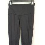 PINK - Victoria's Secret Pink Victoria’s Secret Sport Black Cropped Leggings Sports Yoga Workout Size XS Photo 1