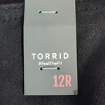 Torrid feel the fit 4 button black corset skinny jeans size 12R Photo 5