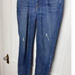 Vince Distressed High Rise Relaxed Straight Fit Boyfriend Denim Jeans Women's 27 Photo 2