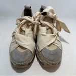 Free People Chapmin Espadrille Sneakers in Ivory womens 38 US 8 lug soles sporty Photo 1