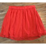 Old Navy Orange Skirt ~ Size Small ~ Photo 0