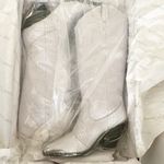 NIB DANIEL X DIAMOND North Jewel Cave Knee High Western Boot Silver 6.5 Photo 8
