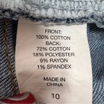 Soho  Pearl Embellished Pockets Stone Washed High Waist Crop Jeans Blue 10 Photo 7