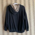 Aerie  Size Small Sweater Pullover Dark Grey Hooded Women’s Clothing Photo 2