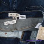 Madewell New!  mid rise Kick Out Crop‎ Jeans colleton wash, size 28 Photo 12