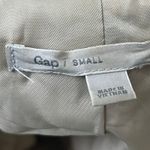 Gap  Beige Long Sleeve Mock Neck Belted Double Breasted Trench Coat Jacket Size S Photo 3