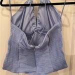 Line and Dot NWT  Ruched halter Top Photo 1