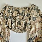 Spell & The Gypsy Pearl Oasis Off the Shoulder Cropped Floral Blouse Size Small Photo 6