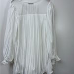 Endless Rose NEW Anthropologie Elegant White  V-Neck Chiffon
Romper size M Photo 4