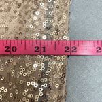 Melrose and Market  Rose Gold Sequin Top Sleeveless XXXL NWT Glam Bling Party Photo 10