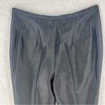 Yves Cossette Depeche Mode Silk Floral Embroidered‎ Beaded High Rise Crop Pant Black Size 10 Photo 13