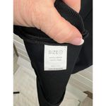 Black Sleeveless Bodycon Maxi Dress With Gold Chain Front Slit Size Small Photo 9